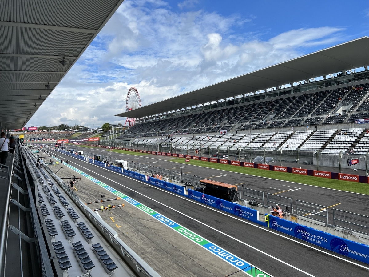 2023年F1日本GP 9月22日（金）チャンピオンズクラブ、フリー走行