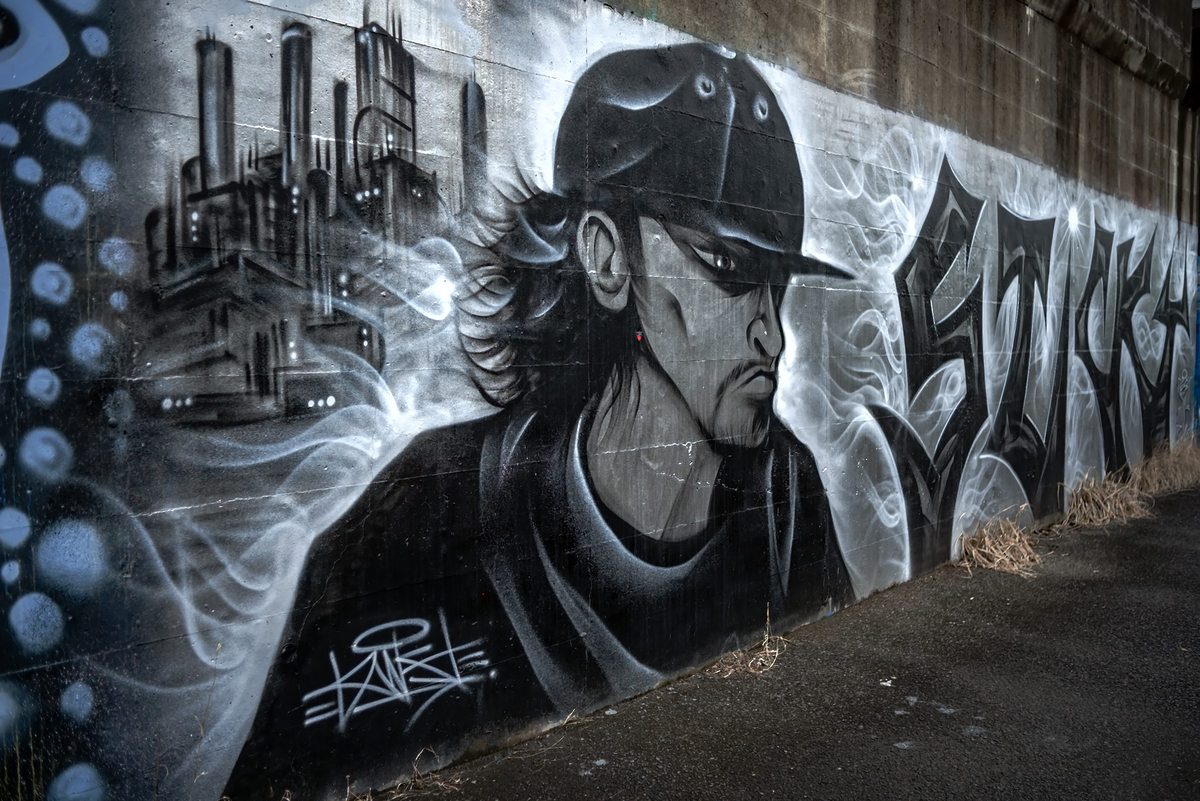 2023/10/15 某所 Japangraffiti1 - よいとまけの飛行機撮影日誌 時々