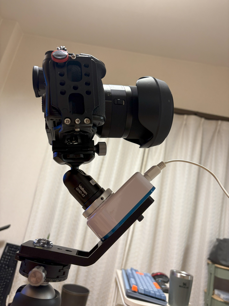 LUMIX S5IIをポータブル赤道儀に載せてみた - おぐ(ogub4)の星空撮影大好き