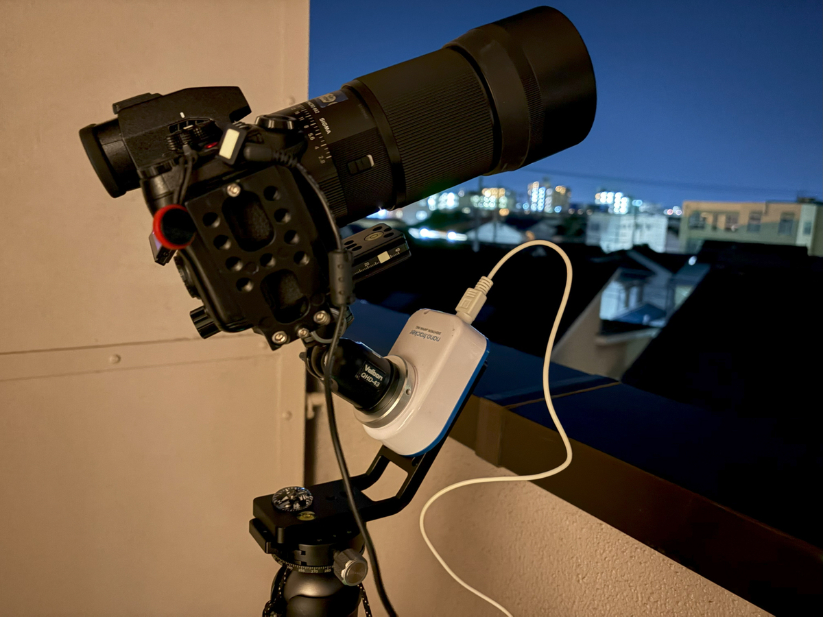 LUMIX S5IIをポータブル赤道儀にのせてみた～その2～ - おぐ(ogub4)の