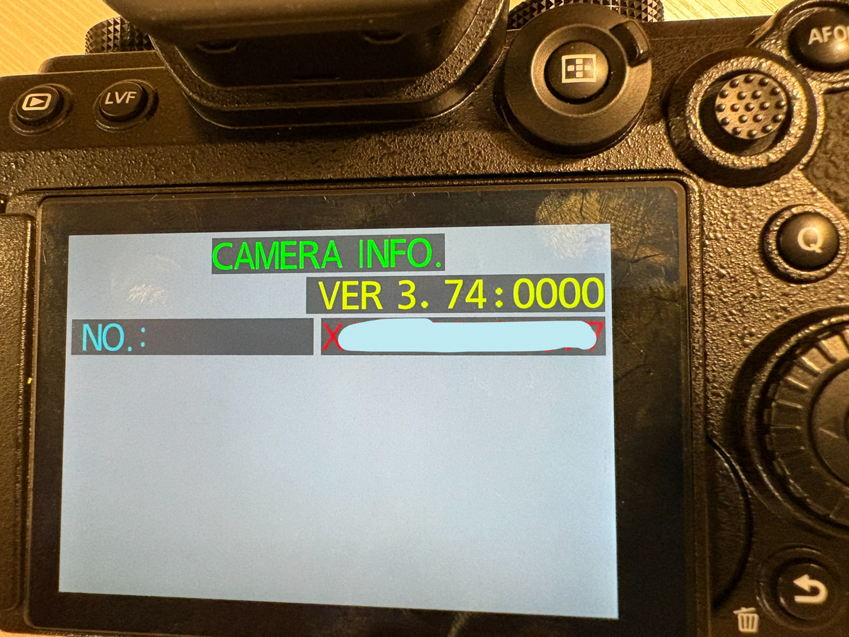 LUMIX S5IIのシャッター回数をカウントしてみた - おぐ(ogub4)の星空