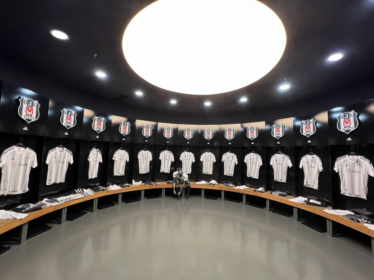 トルコリーグ】ベシクタシュのスタジアムツアーに行った来た
