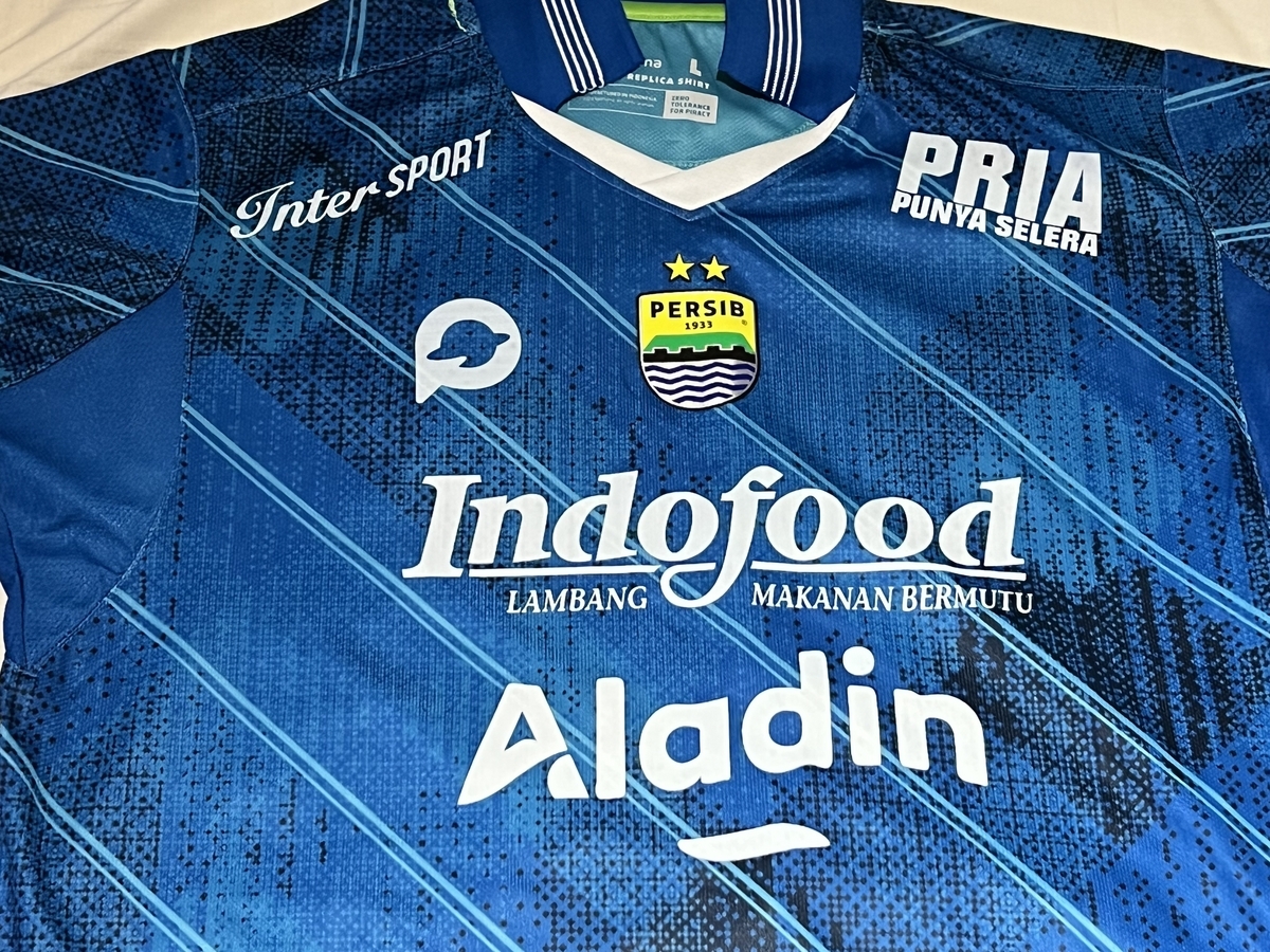 ユニフォーム】ペルシブ バンドンのユニフォームを買おう！🇮🇩 - 植田