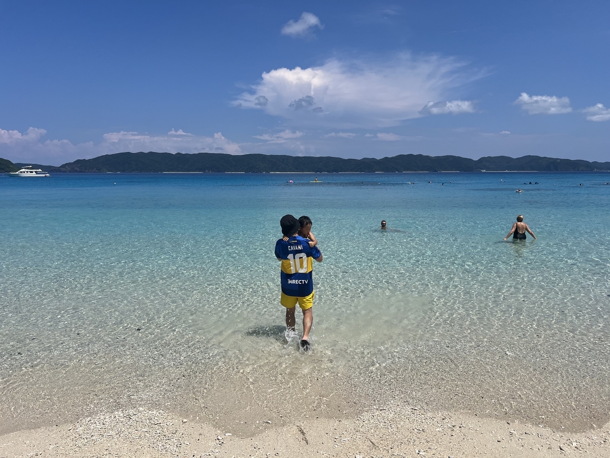 世界一キレイな海 座間味島 - 植田朝日のサッカー旅ブログ【フッ