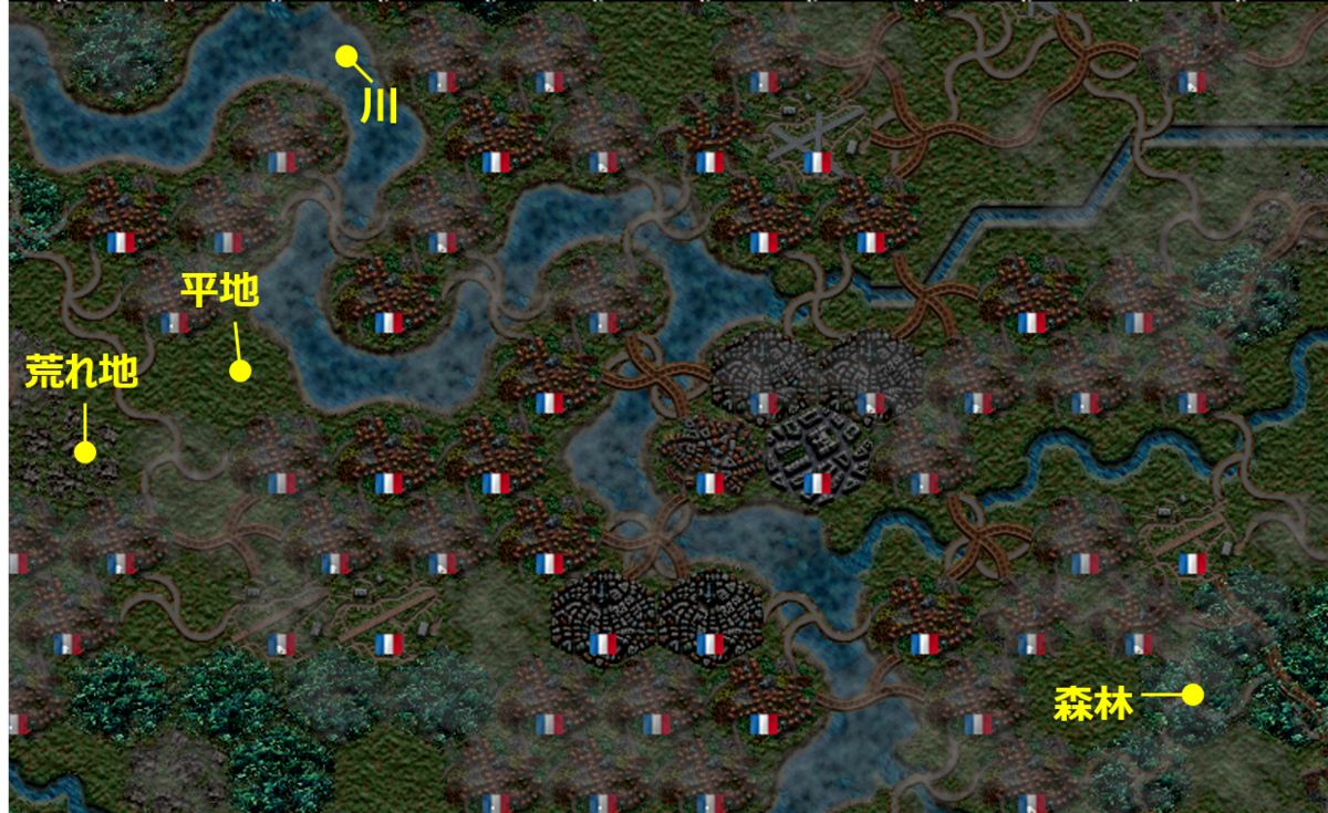 ゲーム攻略：アドバンスド大戦略Ⅳ ゲーム概要〜戦術マップ
