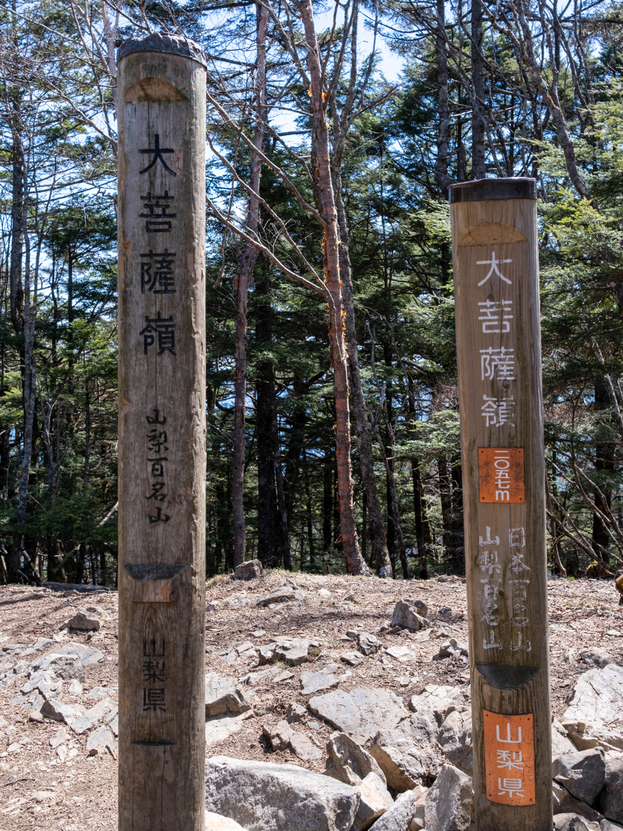 大菩薩嶺の山頂