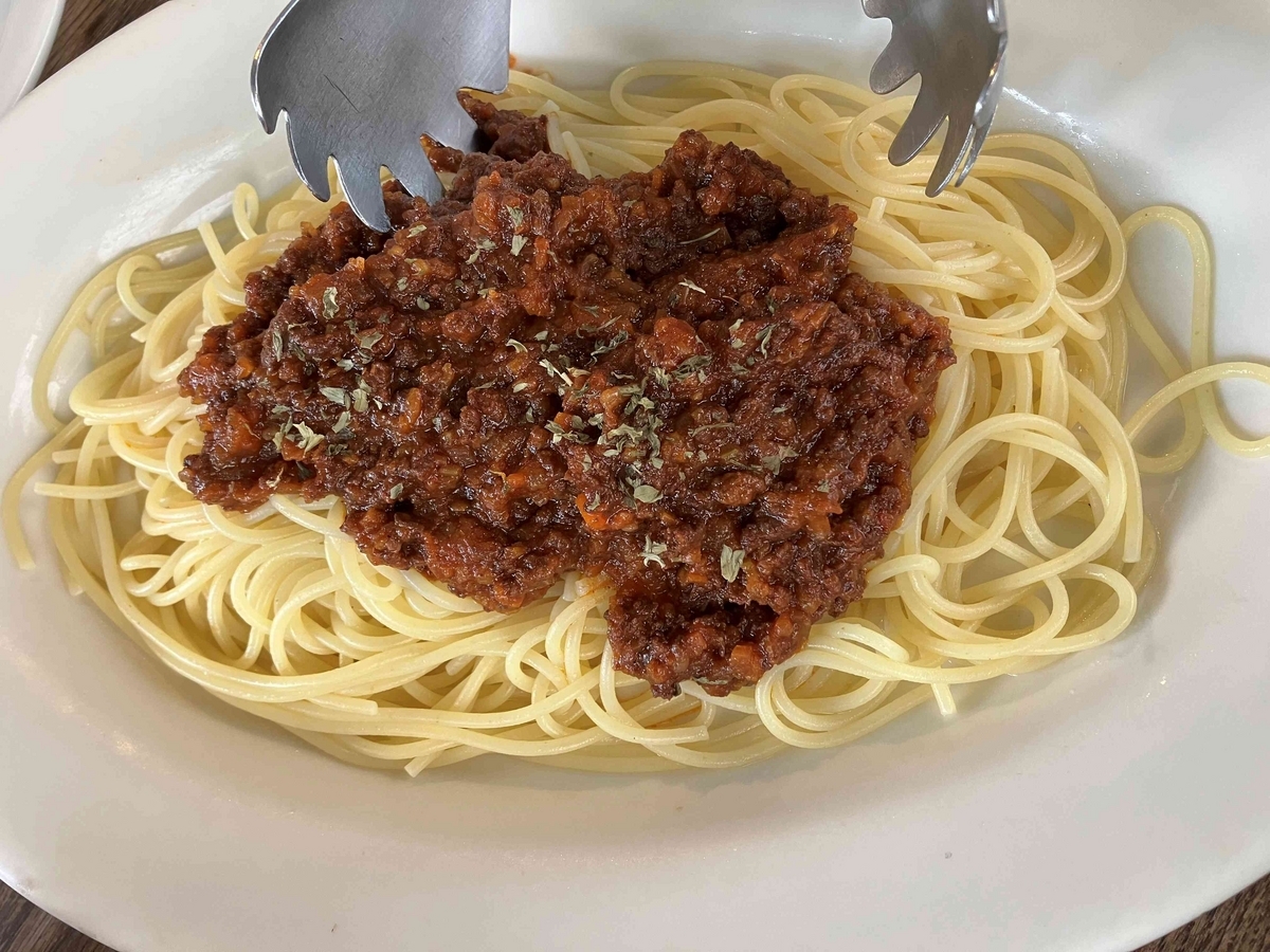 神戸ビーフのボロネーゼ