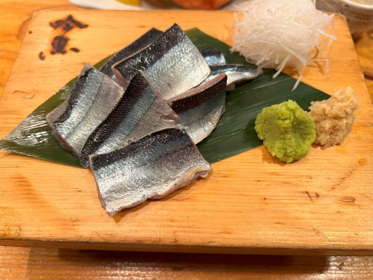 さんま炙り刺