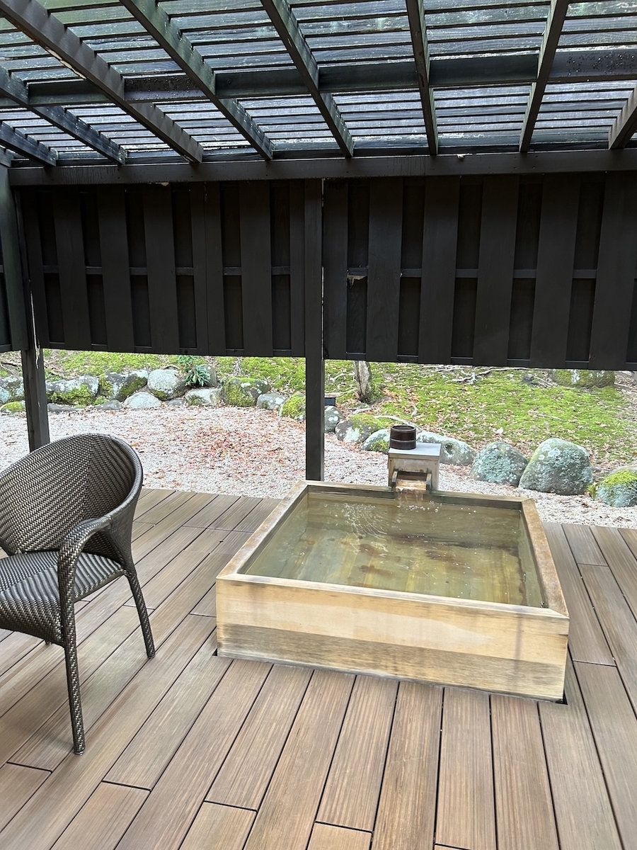 客室露天風呂