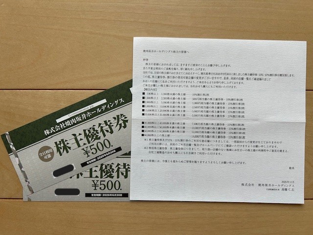 株主優待