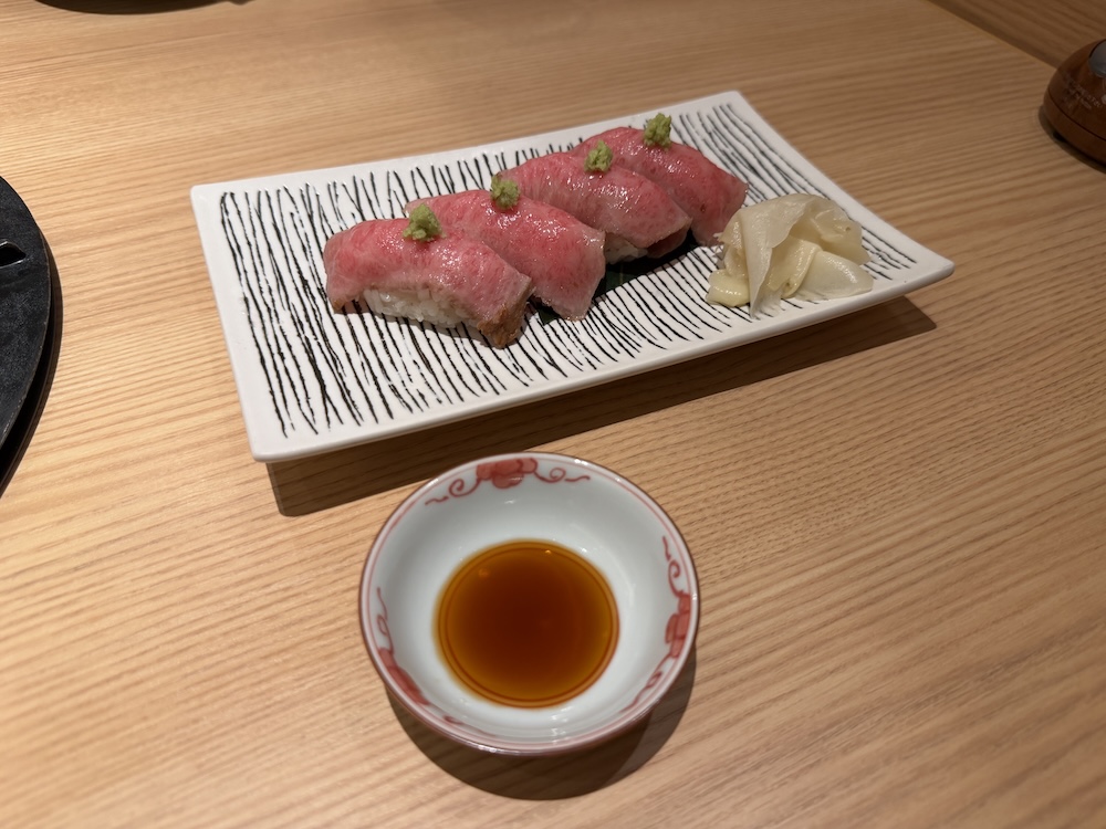 米沢牛にぎり