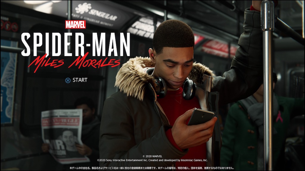 Marvel S Spider Man Miles Morales マーベル スパイダーマン マイルズ モラレス Faintん の雑記