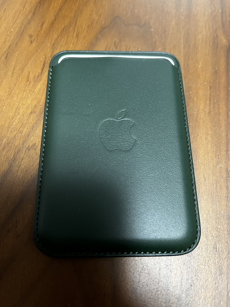 MagSafe対応　iPhoneレザーウォレット セコイアグリーン探す付 ヨドバシ.com - アップル Apple MagSafe対応iPhone レザー