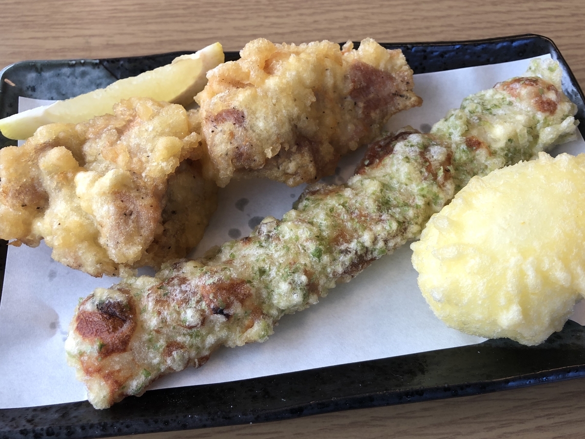 手打ちうどん 福助 / 天ぷら盛り合わせ