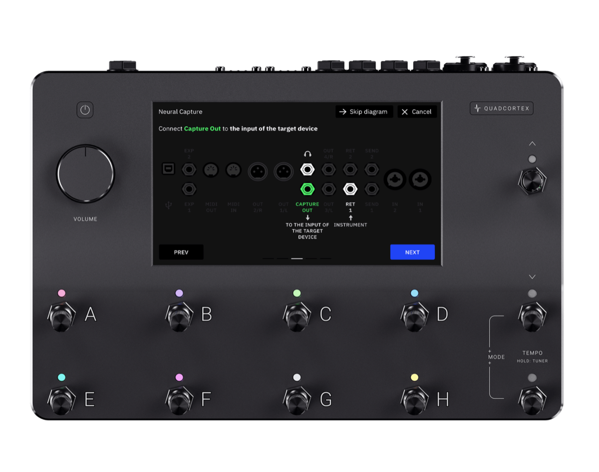 Neural DSP Quad Cortex 　ギタープロセッサー　アンプ Quad Cortex | 高性能ギターアンプモデラー・マルチエフェクター