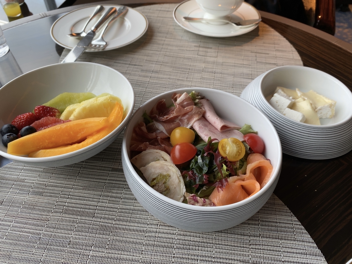 リッツ・カールトン東京 クラブラウンジ（朝食）