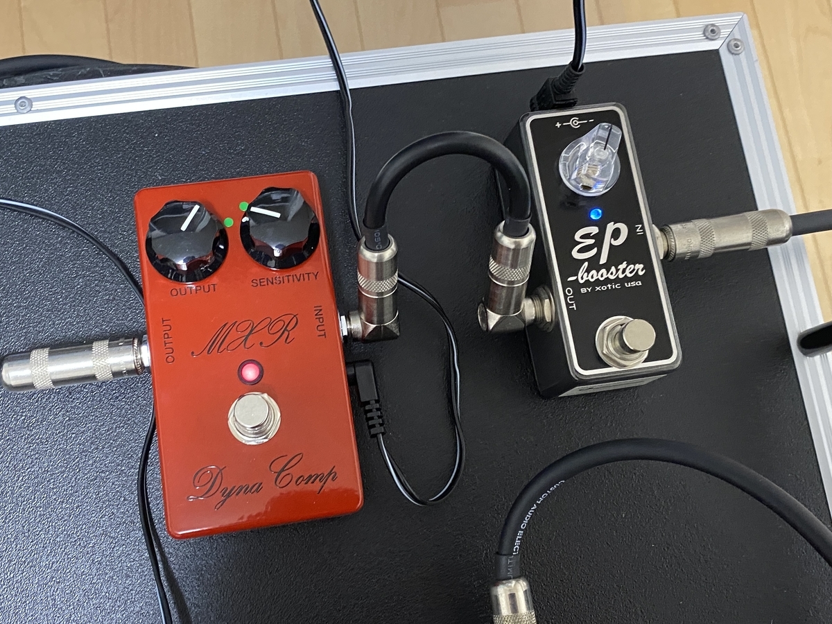 Xotic EP-Booster ＋ Eventide MicroPitch Delay