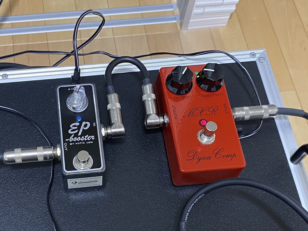 Xotic EP-Booster ＋ Eventide MicroPitch Delay