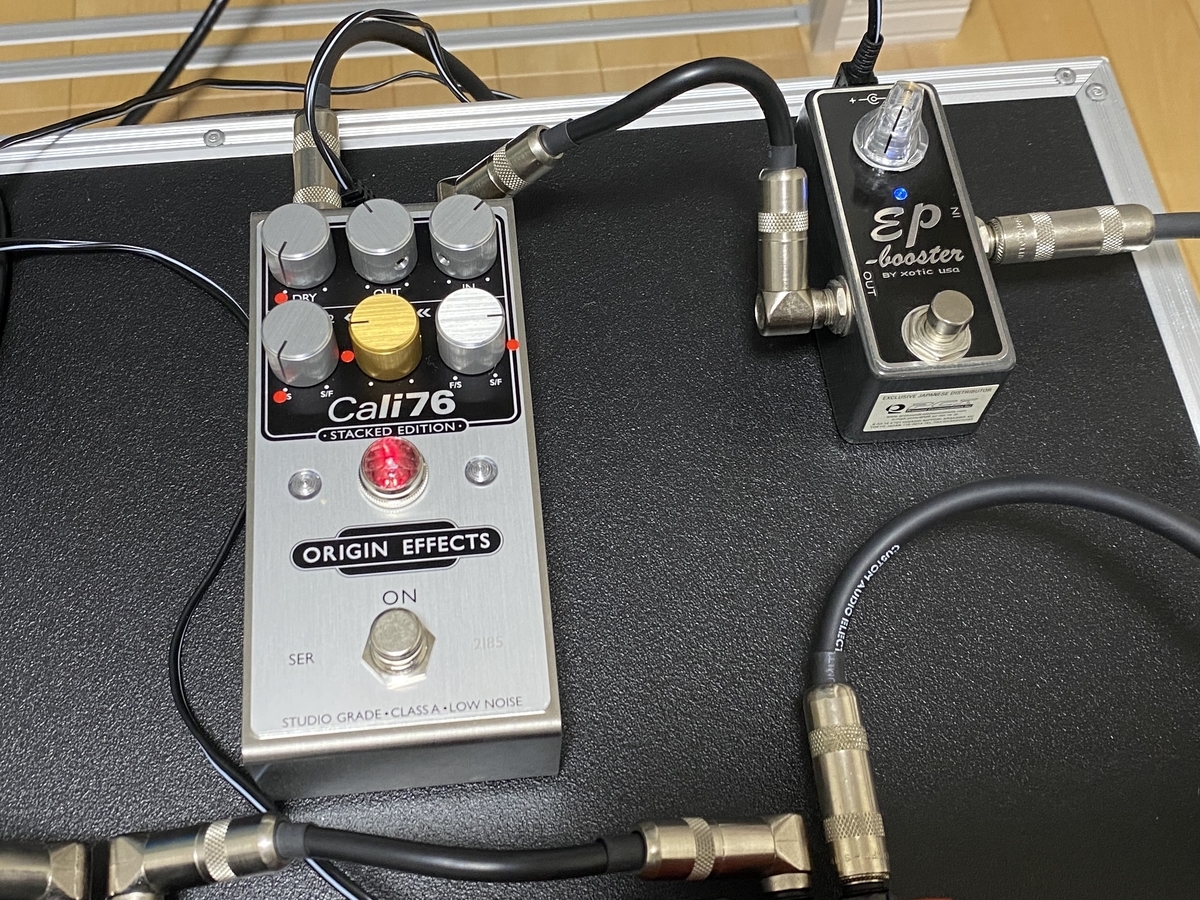 Xotic EP-Booster ＋ Eventide MicroPitch Delay