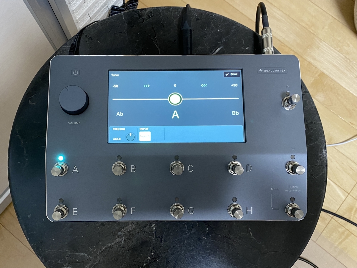 Neural DSP Quad Cortexでチューニング - FairWind-Weblog