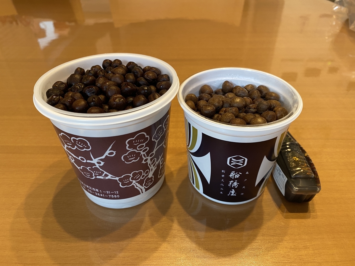 豆かん / 船橋屋 VS 浅草梅園