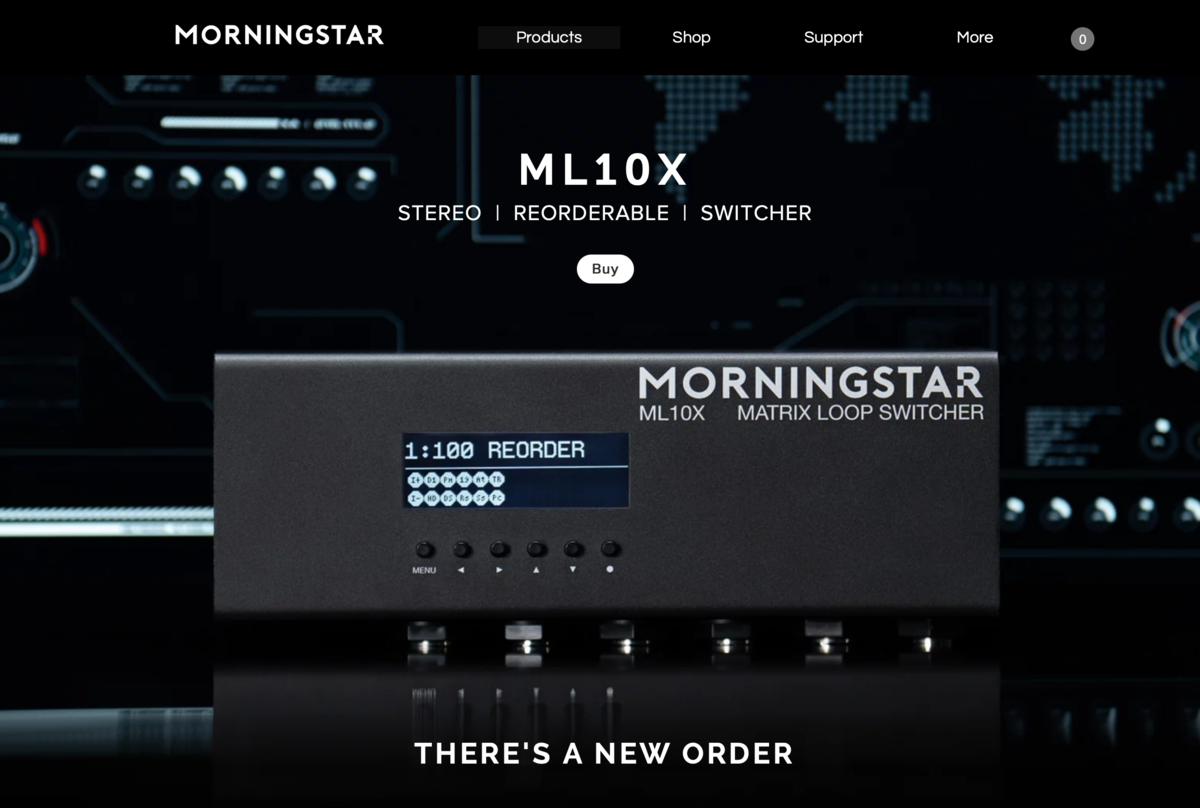 ギター MORNINGSTAR ML10X Morningstar ML10X MIDI Matrix Loop Switcher — Pedal Empire
