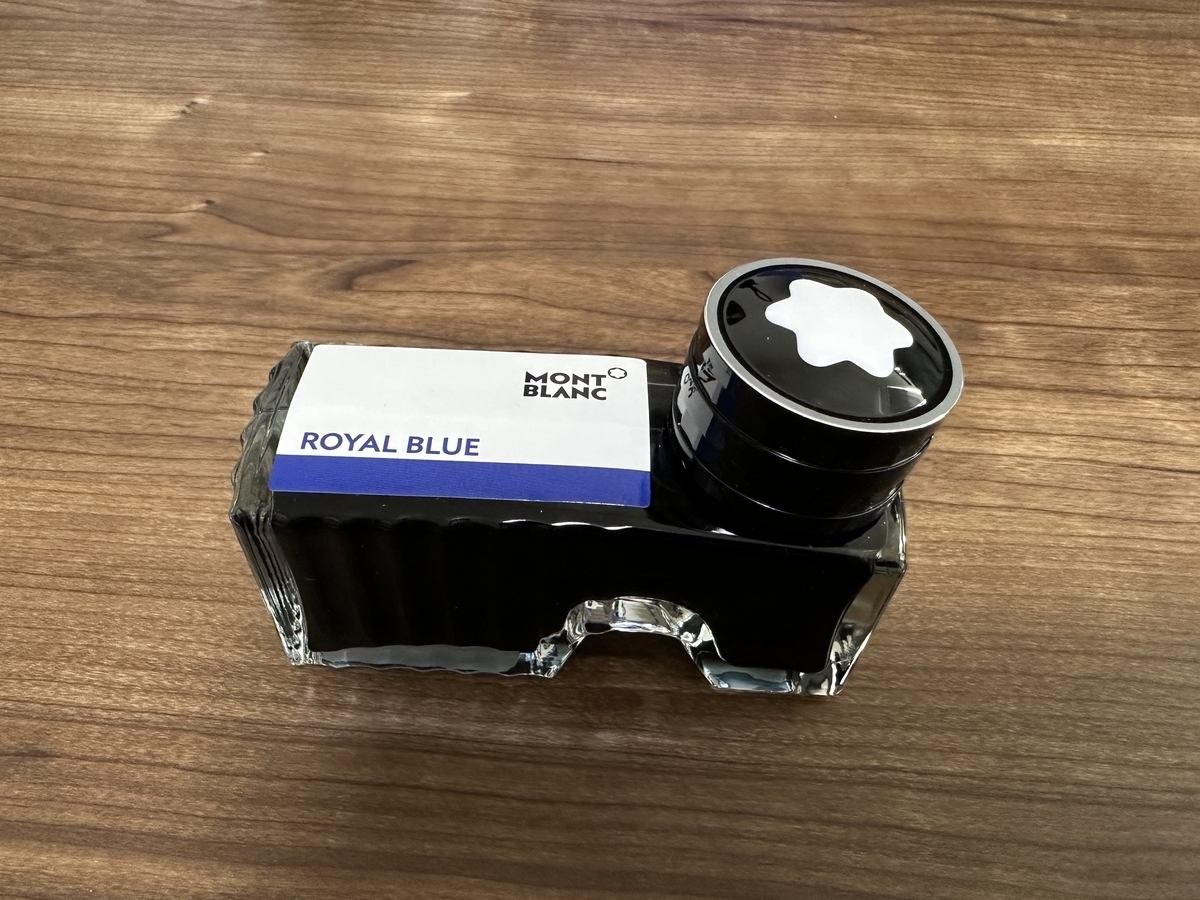 Mont Blanc インクボトル ロイヤルブルー