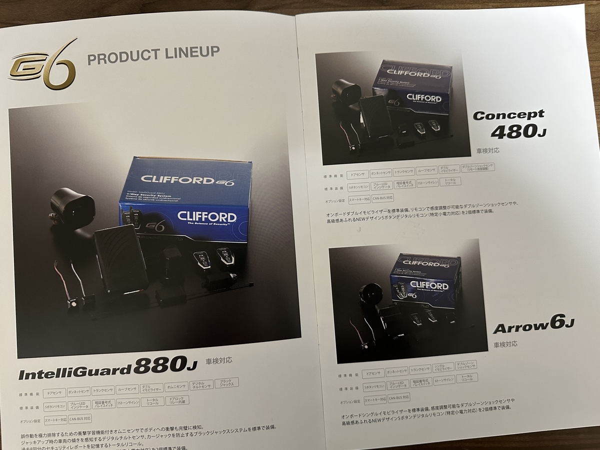 気になる！】CLIFFORD G6 IntelliGuard 880J - FairWind-Weblog