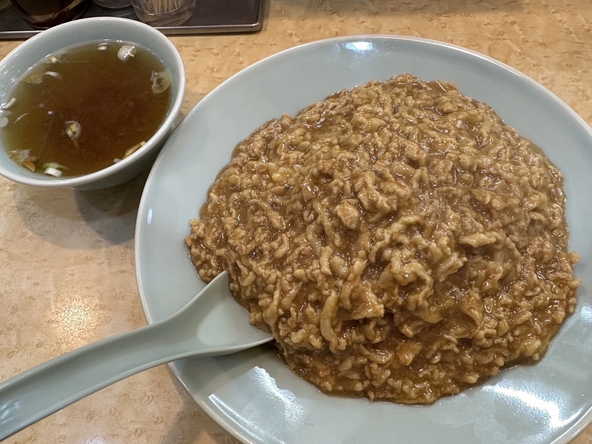 梁山泊 / 肉あんかけチャーハン