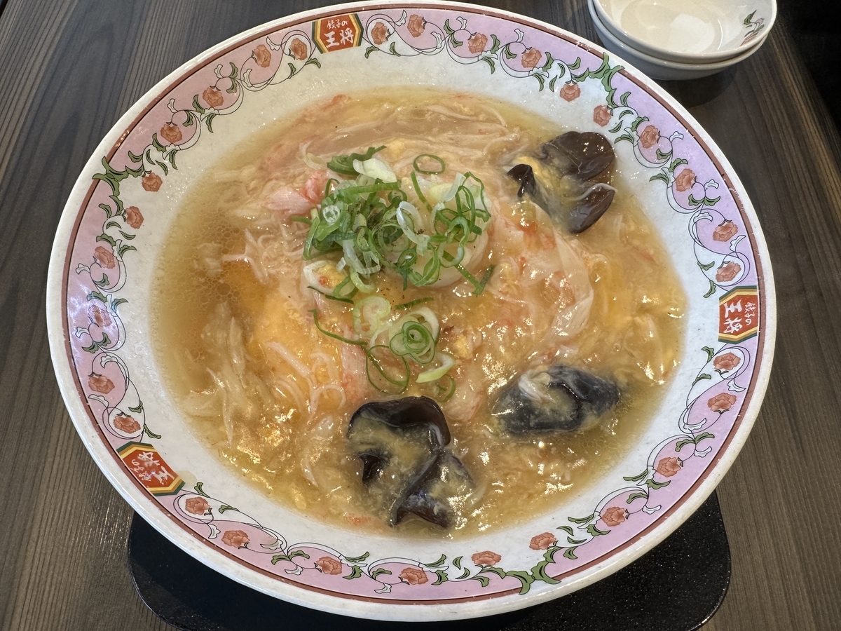 餃子の王将 新青梅武蔵村山店 / 極王天津麺
