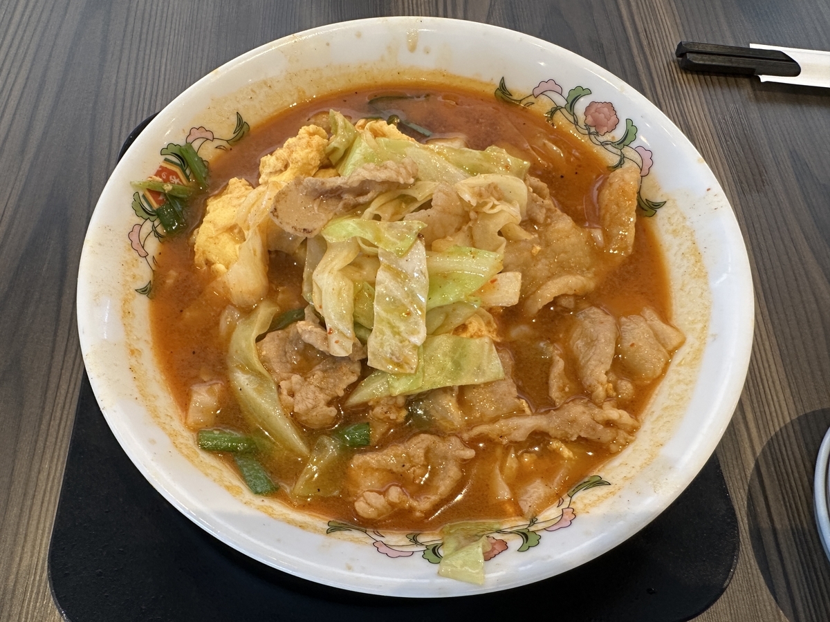 餃子の王将 新青梅武蔵村山店 / 豚辛ラーメン