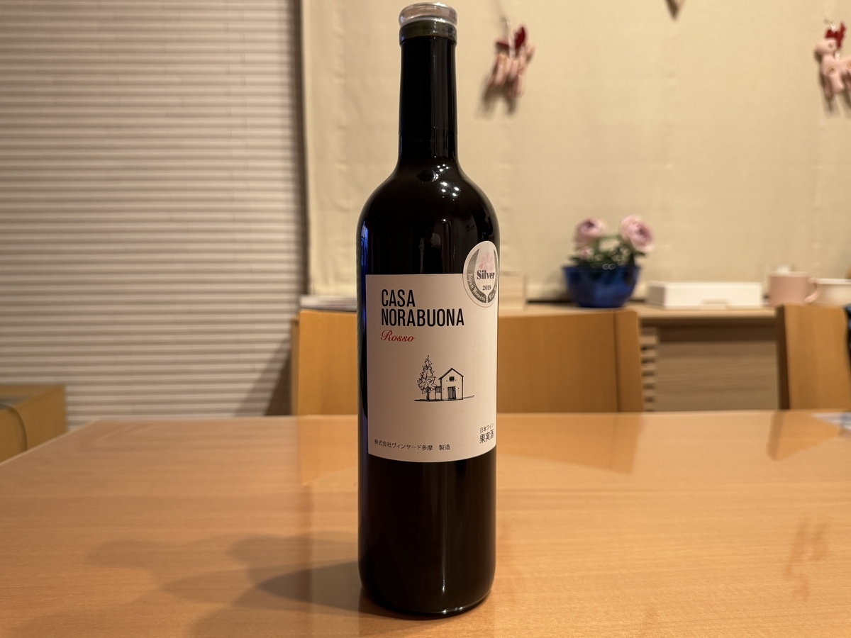 ヴィンヤード多摩 / CASA NORABUONA ROSSO 2018