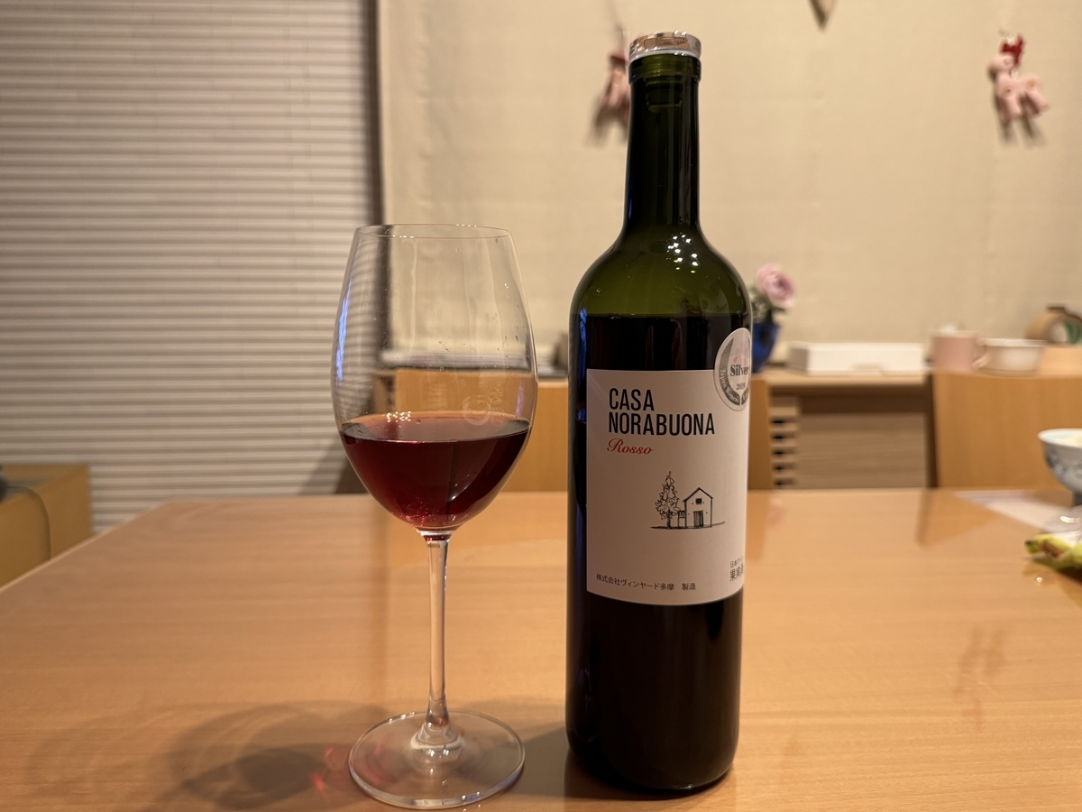 ヴィンヤード多摩 / CASA NORABUONA ROSSO 2018