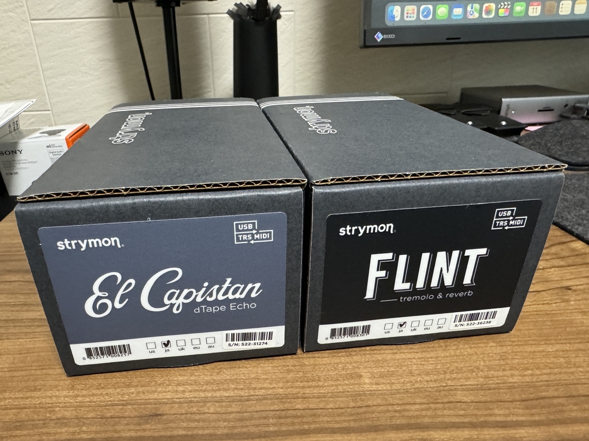 Strymon FLINT V2 / Strymon EL Capistan V2