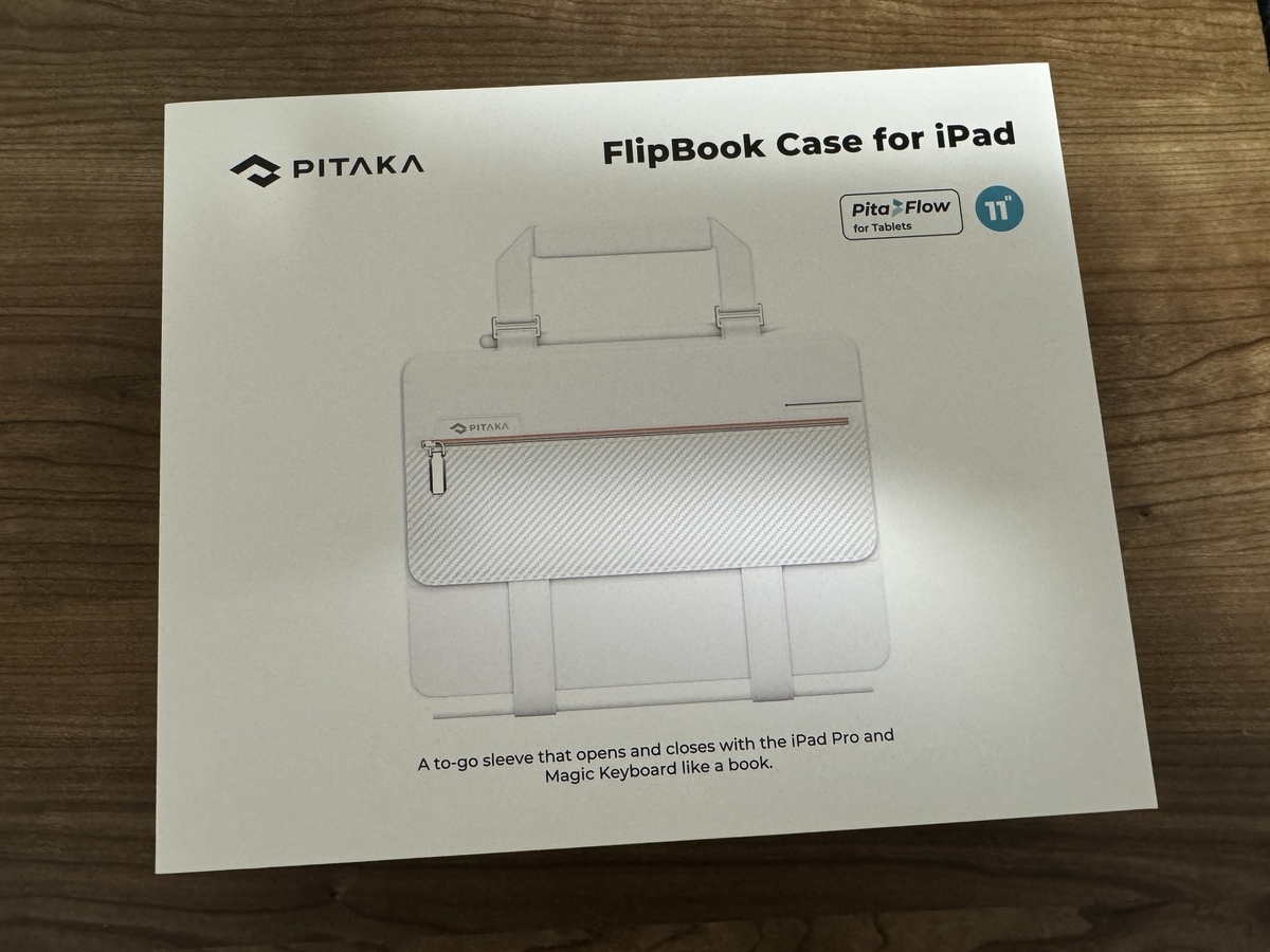 PITAKA FlipBook Case for iPad