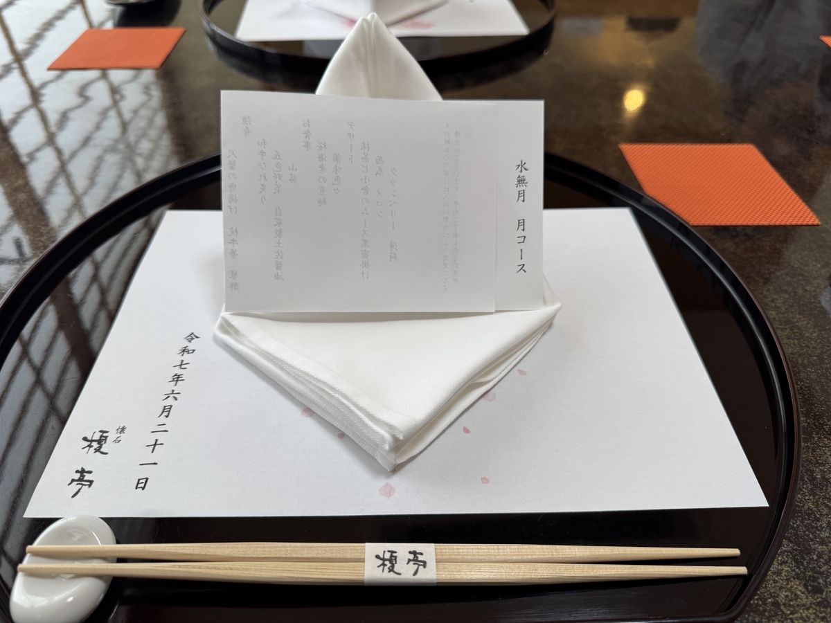 義母の米寿のお祝い / 懐石 榎亭