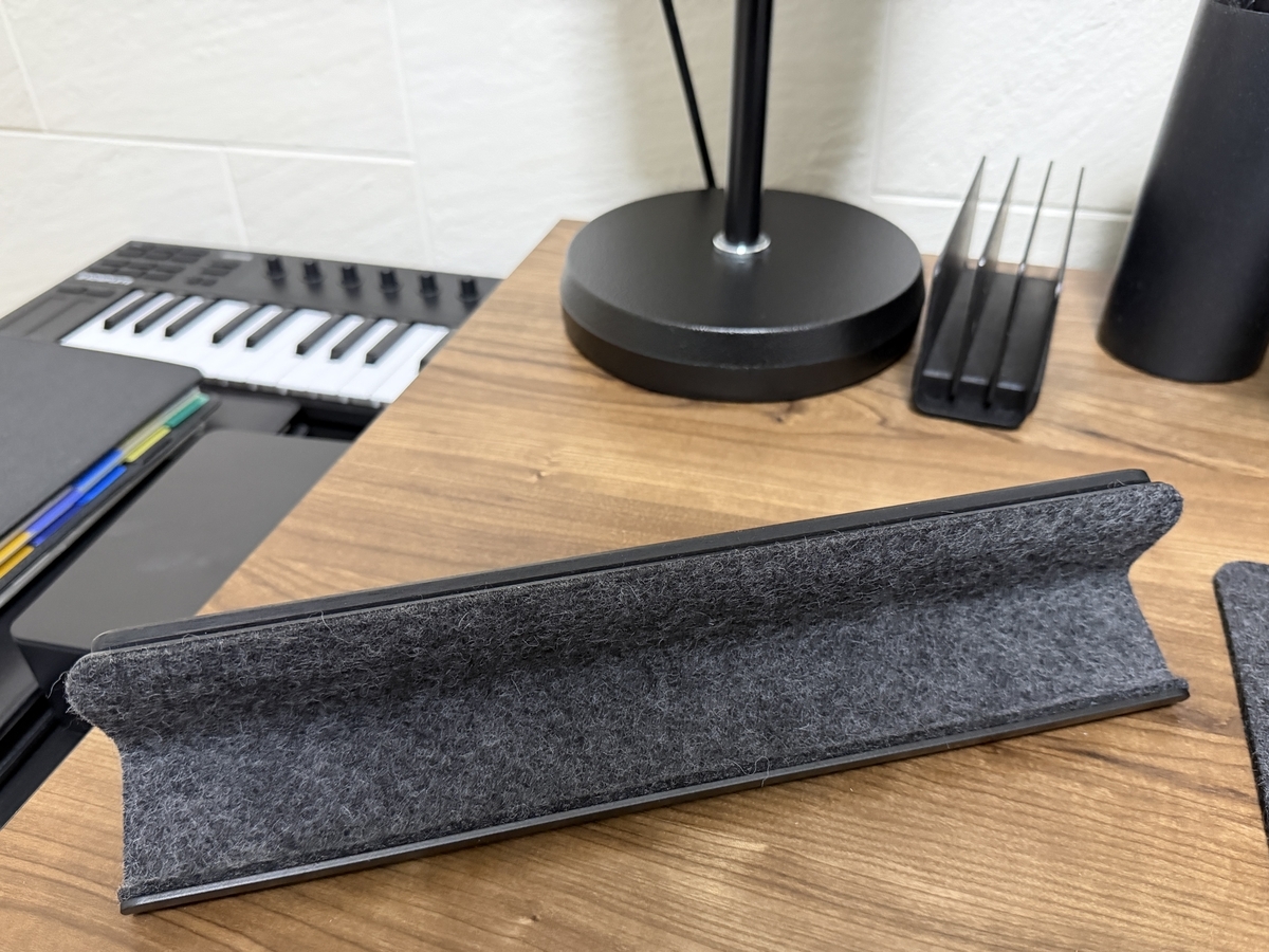 Grovemade Wood Display Rail Blackened Walnut