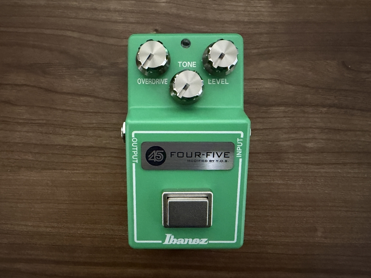 Ibanez TUBE SCREAMER Overdrive Pro TS-808（FOUR-FIVE / MODIEFIED