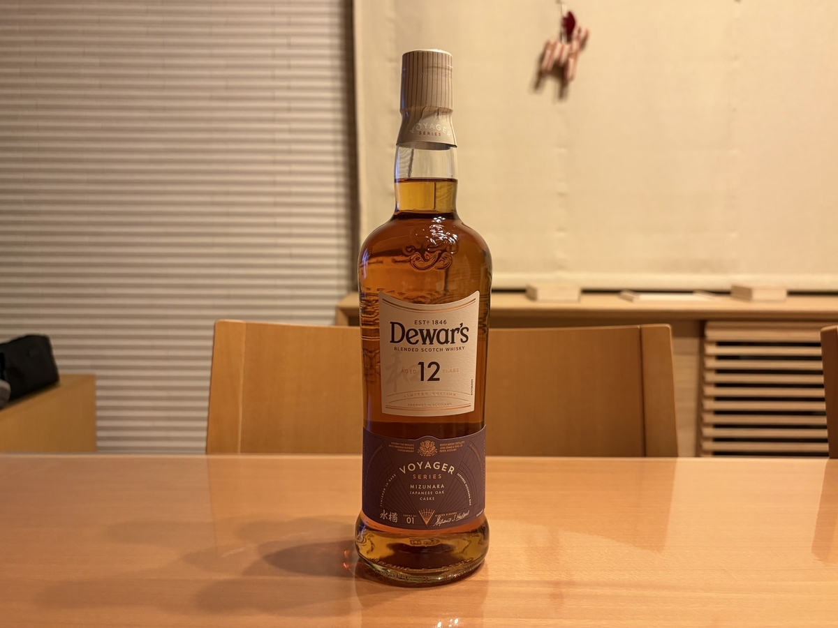 Dewars 12年 水楢（ミズナラ）