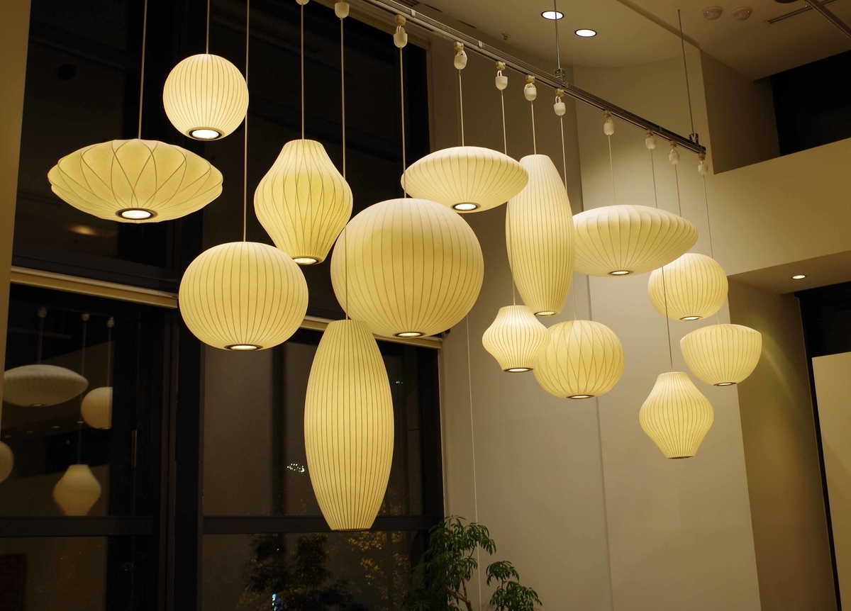 ジョージ・ネルソン バブルランプ ペンダントライト 天井照明 ランタン