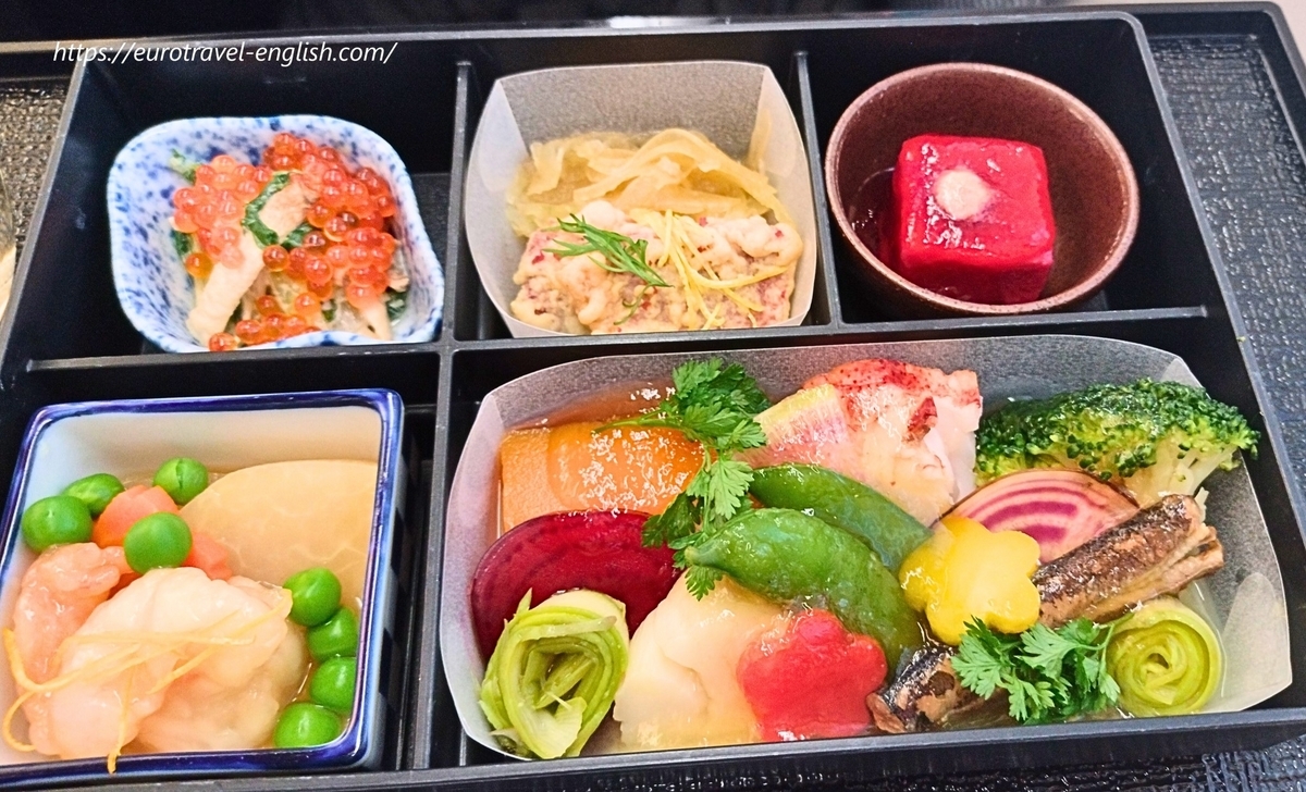 JAL国際線ビジネスクラス搭乗記2（ヘルシンキ～羽田）機内食編