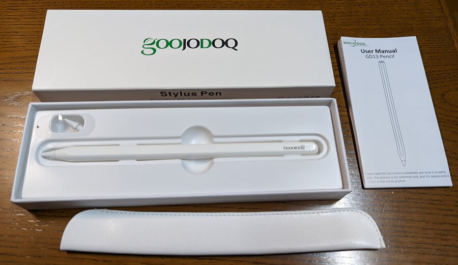 GOOJODOQスタイラスペンのレビュー　Apple Pencil第2世代に限りなく近い(しかも安い！)ペン