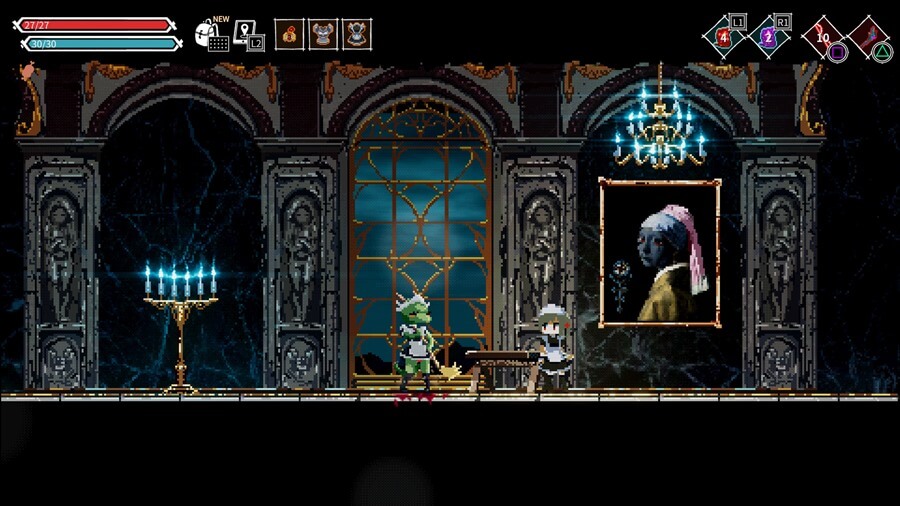 「Lost Ruins」(ロスト ルーインズ)クリアレビュー 異世界転移したJKが魔王を倒すため奮闘するメトロイドヴァニア