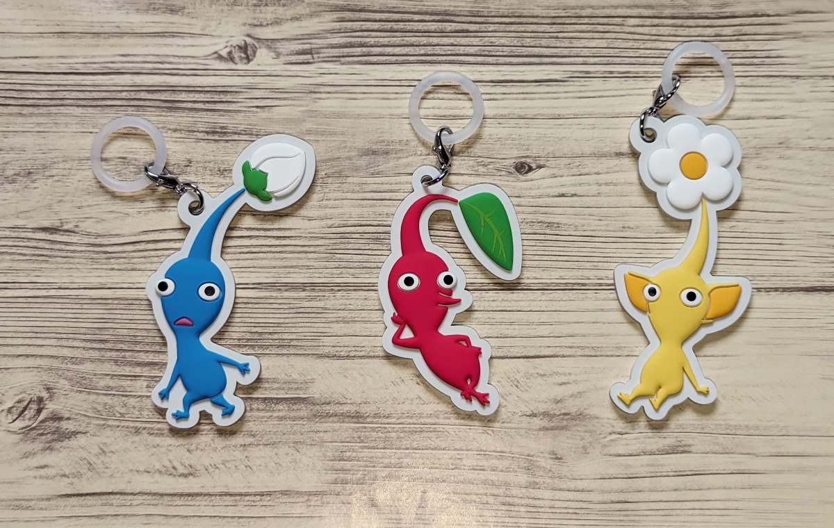 ピクミン チャーム 10個セット ニンテンドーストアのピクミングッズが届いた！ - Flamin-GO