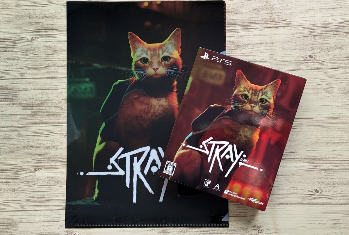 「Stray」スペシャルエディションPS5パッケージ版購入！サントラが嬉しい