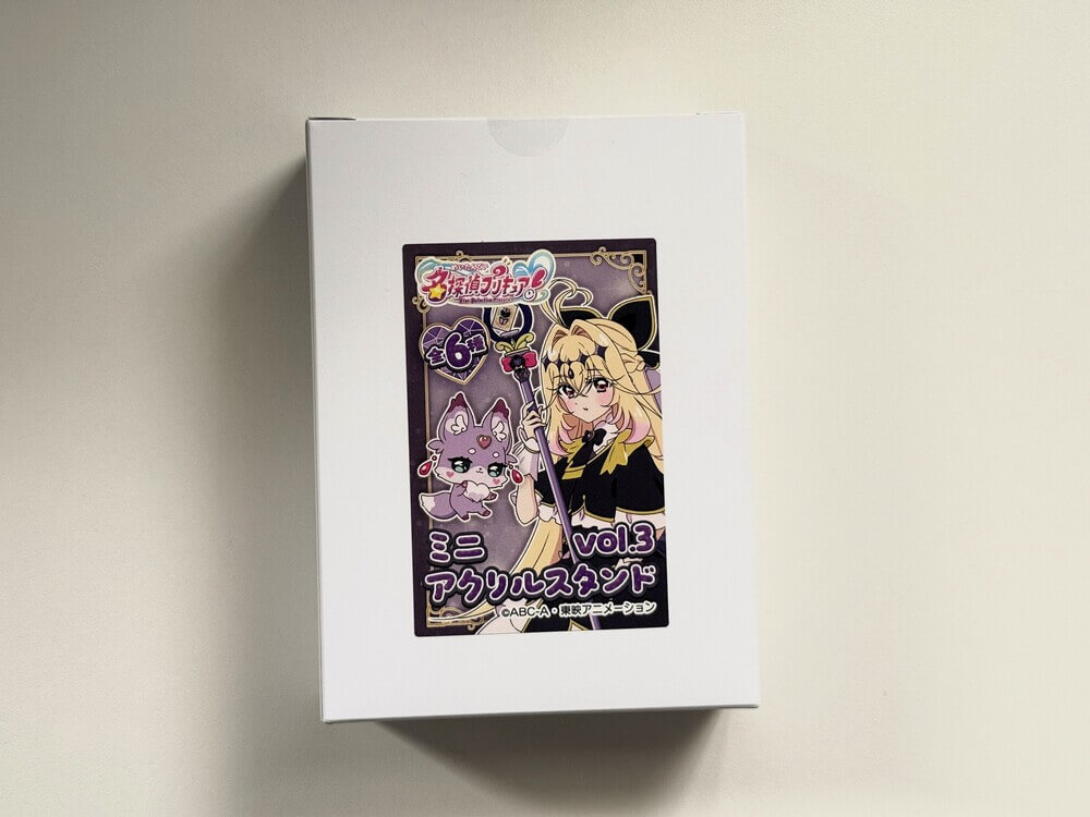 名探偵プリキュア！ ミニアクリルスタンドVol.3が届いた！全6種そろう