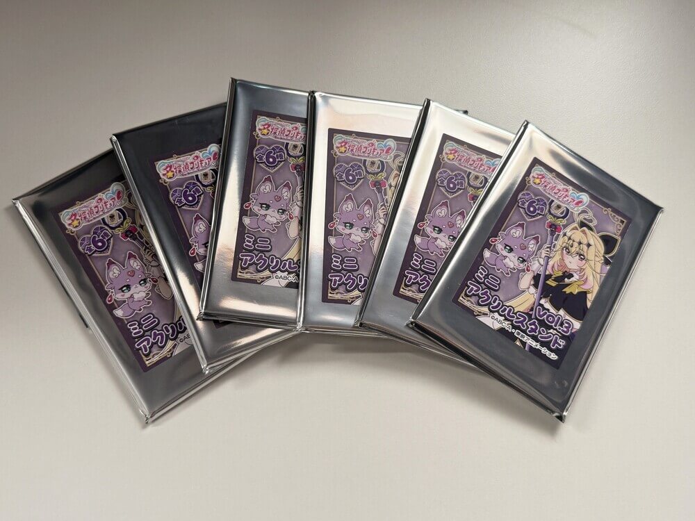 名探偵プリキュア！ ミニアクリルスタンドVol.3が届いた！全6種そろう