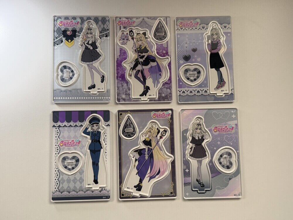 名探偵プリキュア！ ミニアクリルスタンドVol.3が届いた！全6種そろう