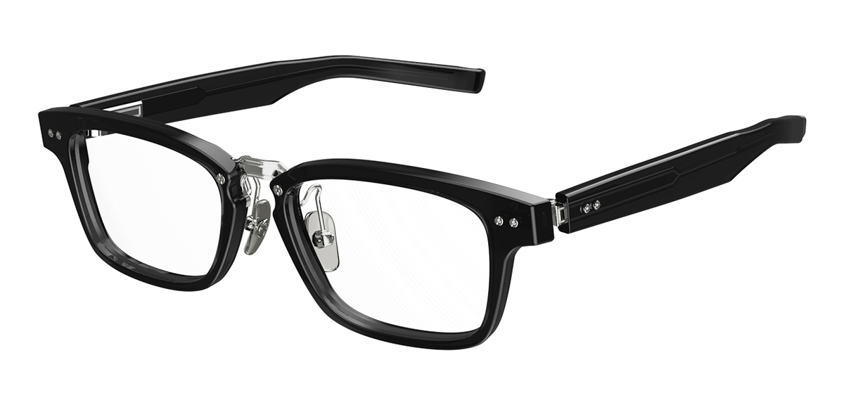 M-153 col.9902 クリアブラック×シルバー