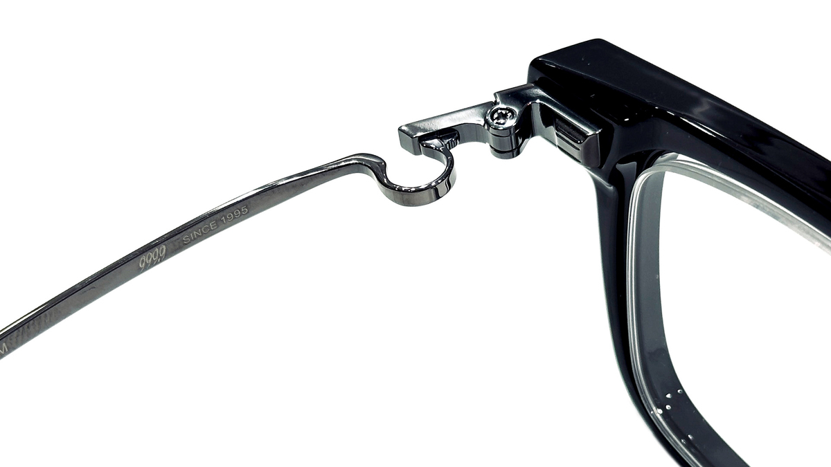 999.9 フォーナインズリーディングフレーム R-03T チタン 眼鏡 999.9